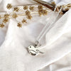 Petite Miromiro - Tomtit Necklace, Sterling Silver