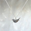 Petite Blackbird Necklace, Sterling Silver