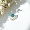 Turquoise Ring, Sterling Silver