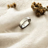 Wood Grain Ring, Sterling SIlver