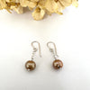 Pearl drop earrings