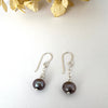 Pearl drop earrings