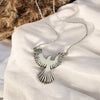 Mockingbird necklace, Sterling Silver