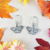 Monarch Butterfly earrings, Sterling Silver